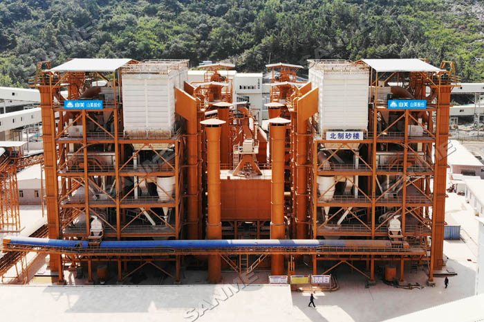 中電建安徽池州長九(神山)時產800噸精品樓站式機制砂生產線 中電建安徽池州長九(神山)時產800噸精品樓站式機制砂生產線