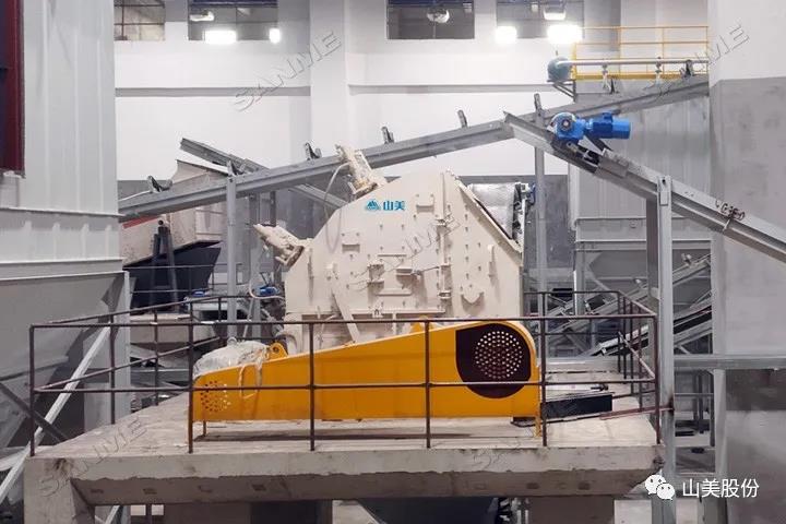 項目|山美高性能建筑固廢處理裝備服務于上海年處理70萬噸建筑固廢資源化項目