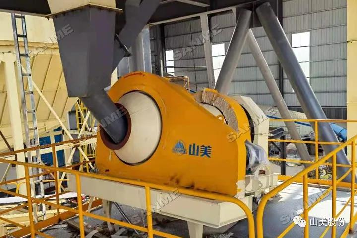 項目｜上海山美股份廣州樓站式建筑垃圾制備機制砂項目正式投產