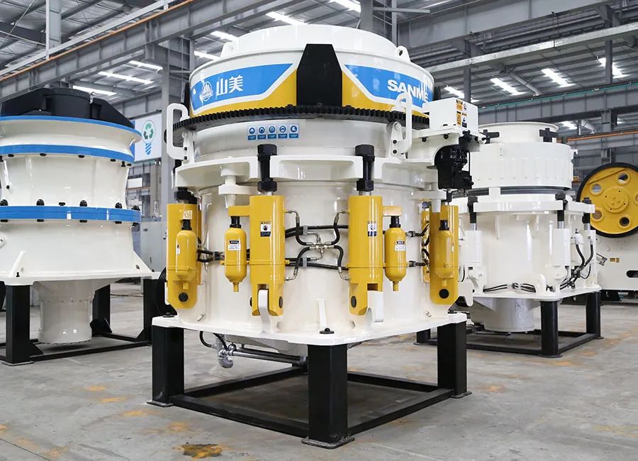 SMS系列多缸液壓圓錐破碎機,精品骨料生產線的理想選擇