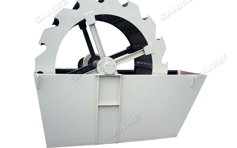 高效輪式洗砂機(jī)，洗凈度高，產(chǎn)量大！