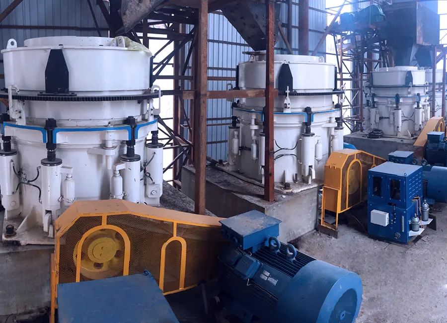 SMS系列多缸液壓圓錐破碎機，精品骨料生產(chǎn)線的理想選擇