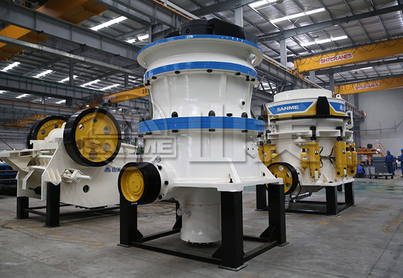 砂石生產(chǎn)線中顎式破碎機(jī)和圓錐破碎機(jī)如何提高生產(chǎn)能力？