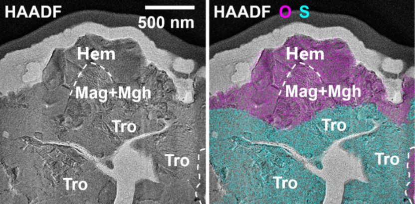 嫦娥六號月球樣品中首次發現晶質赤鐵礦 嫦娥六號月球樣品中首次發現晶質赤鐵礦