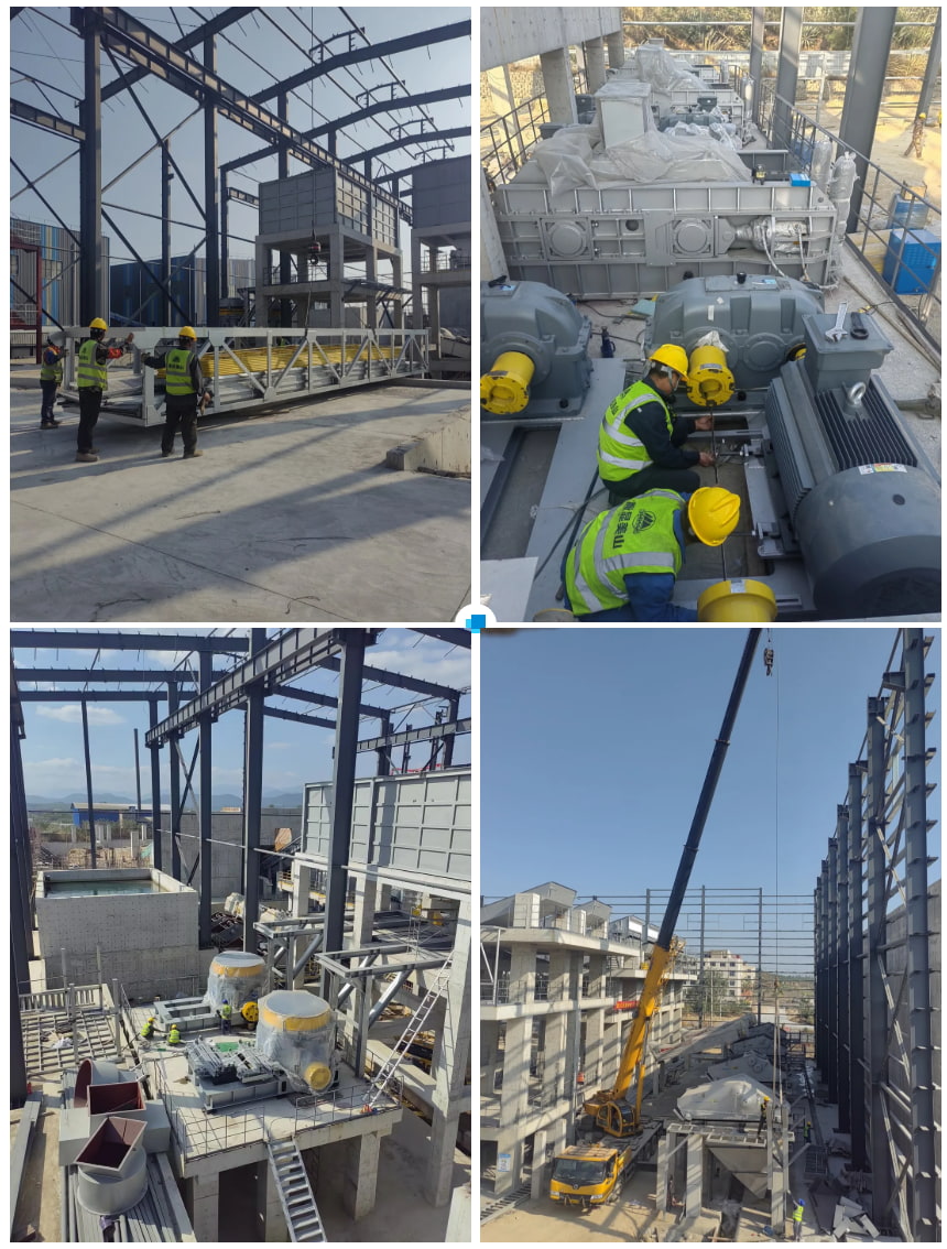 海南尾礦資源化利用項目有序推進 全力護航設(shè)備安裝